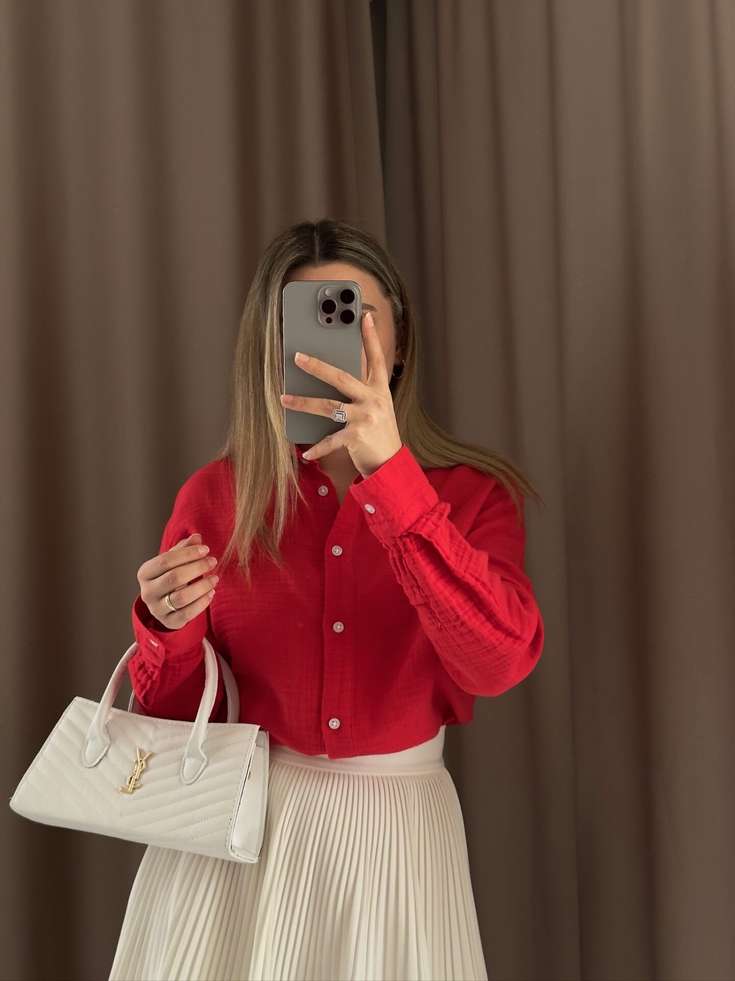Orijinal beymen clup %100 pamuklu gömlek Nar çiçeği renk