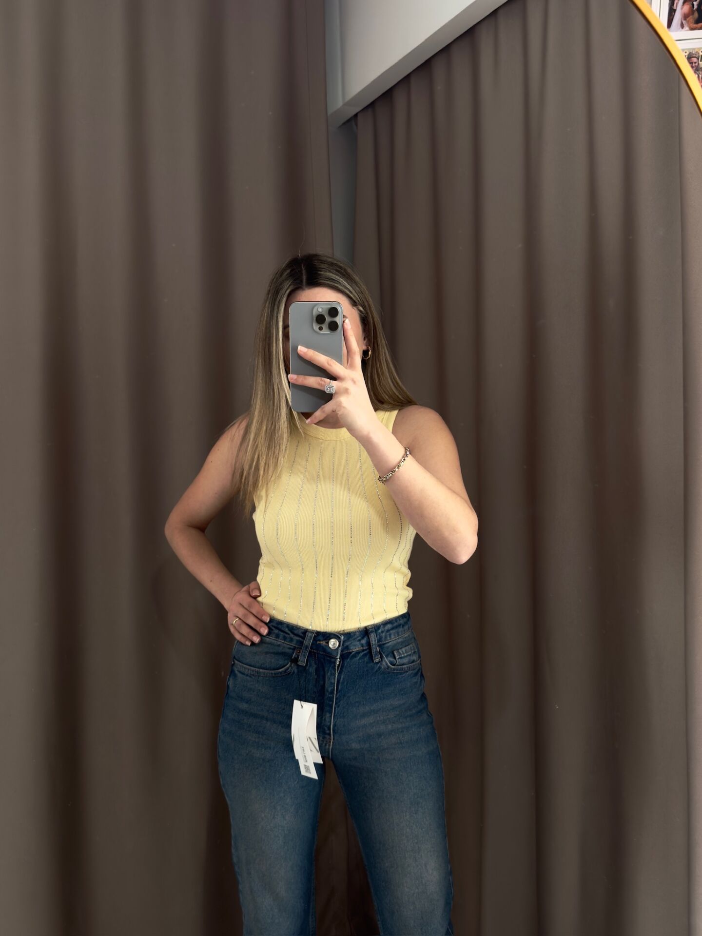 Zara Marine Straight Paça Yüksek Bel Jean