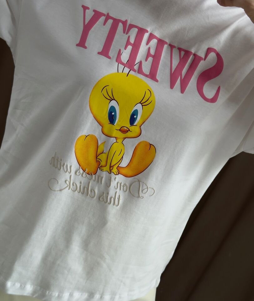 Disney Lisanslı Tweety Baskılı Tişört