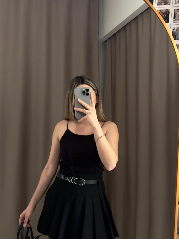 Lastik Askılı Atlet